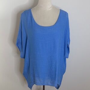 Umgee Royal Blue Women's Blouse